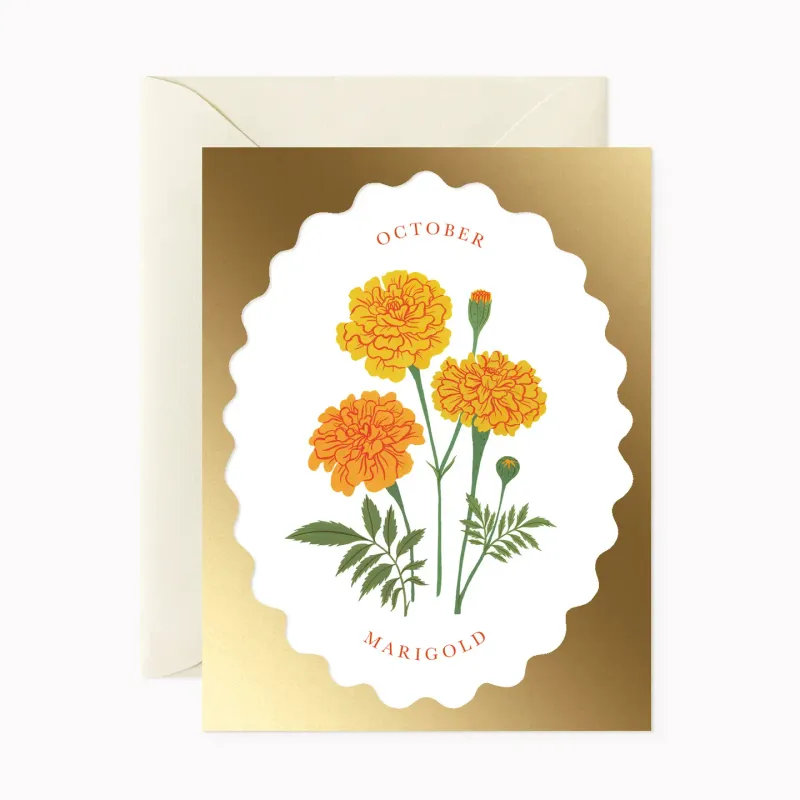 Birth Month Card: