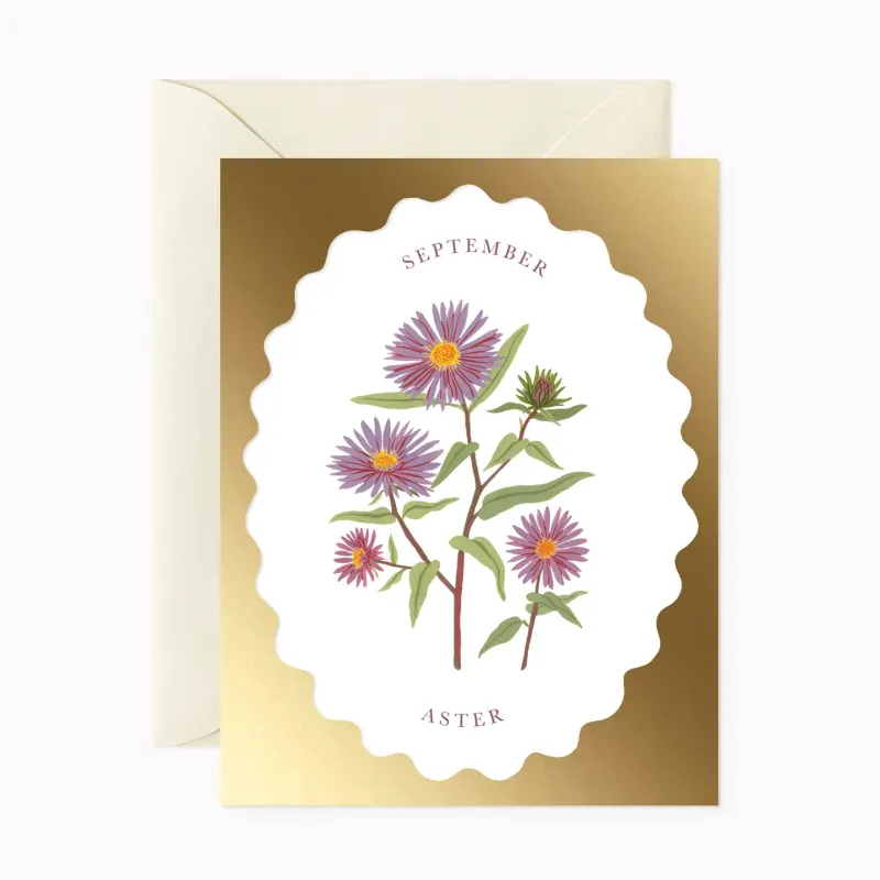 Birth Month Card: