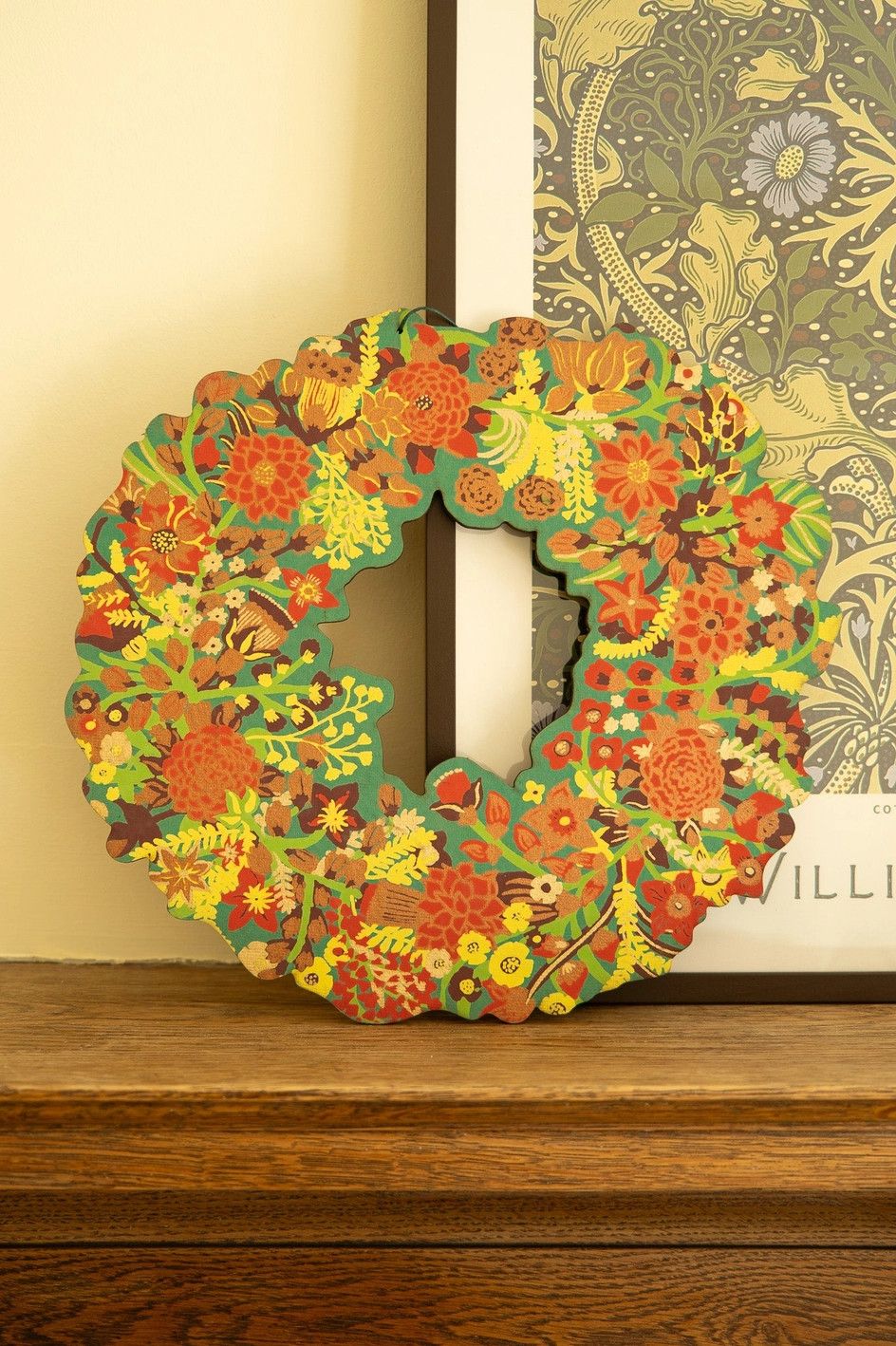 Cotton Board Wreath Autumn
