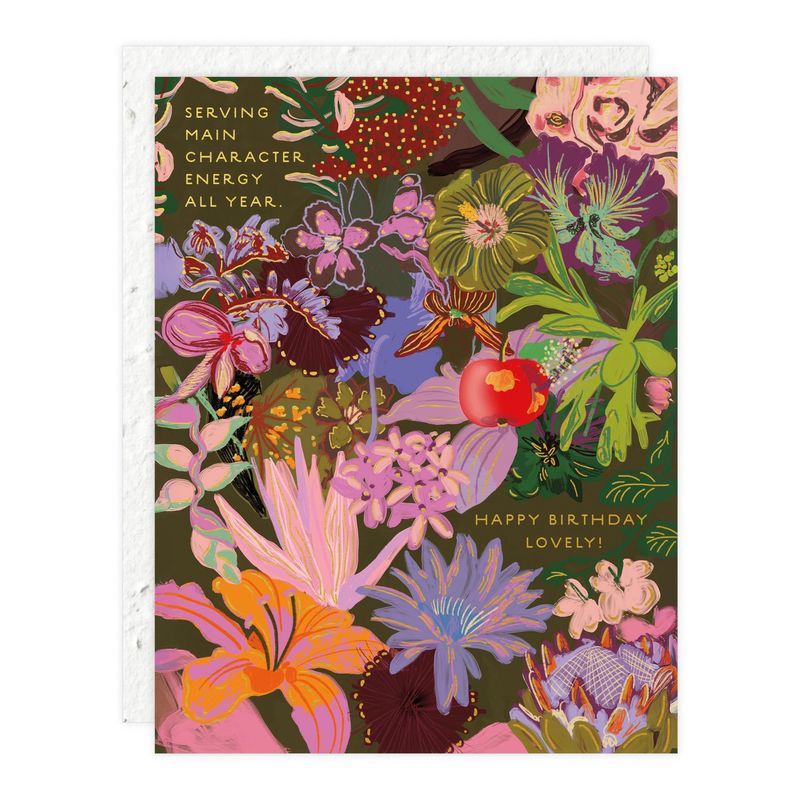 Seedlings Birthday Card