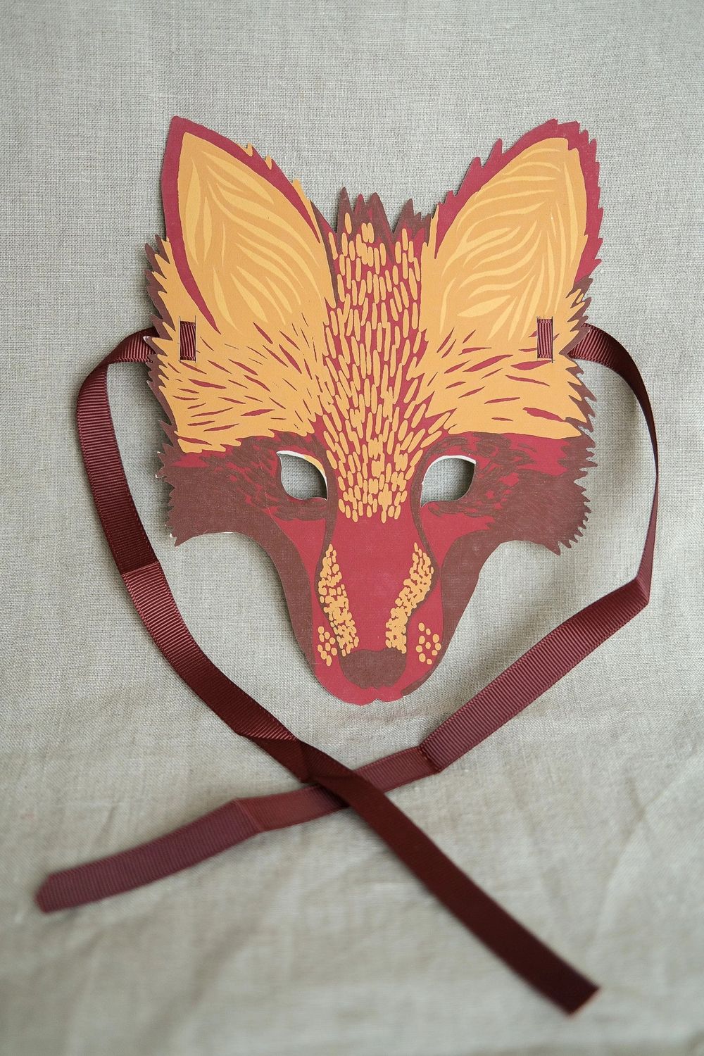 Mask Card, Selection: Fox