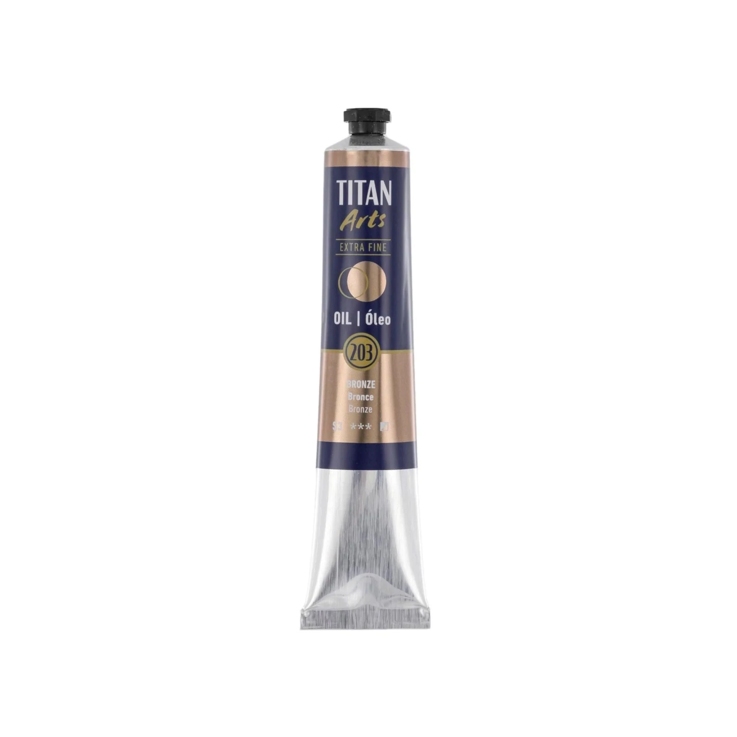 Extra Fino tubo 60 ml Bronce N203