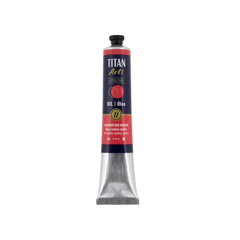 Extra Fino tubo 60 ml Rojo cadmio medio N 22