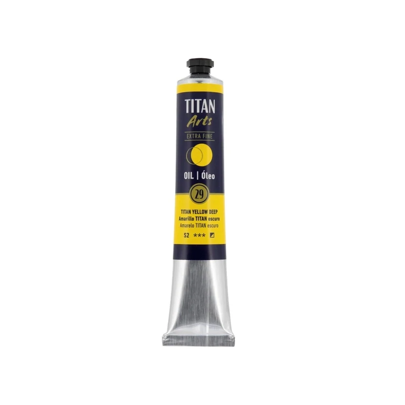 Extra Fino tubo 60 ml Amarillo TITAN oscuro N 29