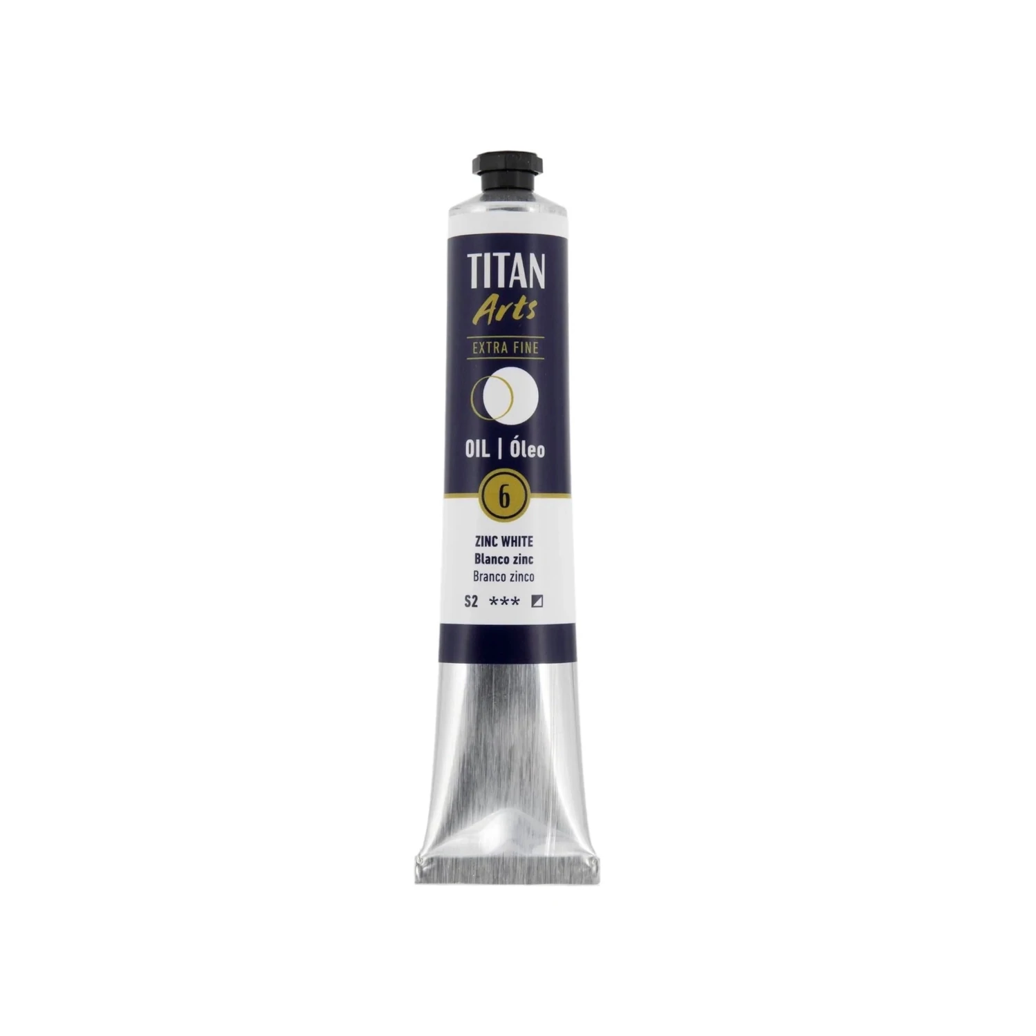 Extra Fino tubo 60 ml Blanco zinc N 6