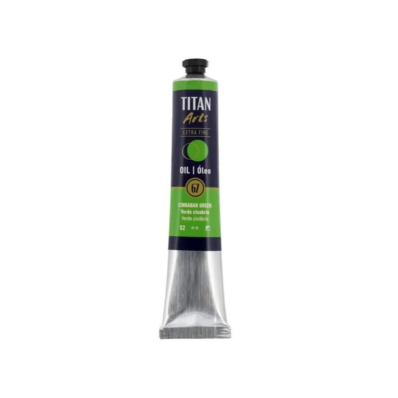 Extra Fino tubo 60 ml Verde cinabrio N 67