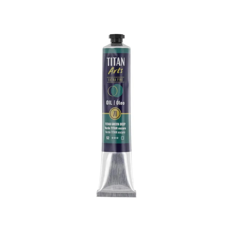 Extra Fino tubo 60 ml Verde TITAN oscuro N 71