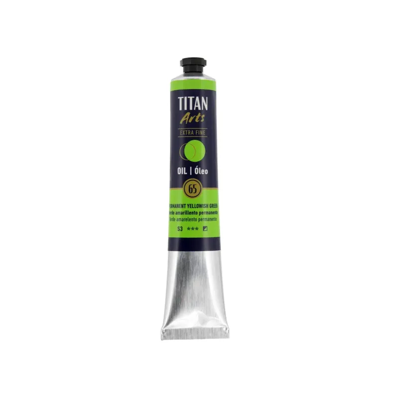 Extra Fino tubo 60 ml Verde amarillento permanente N 65
