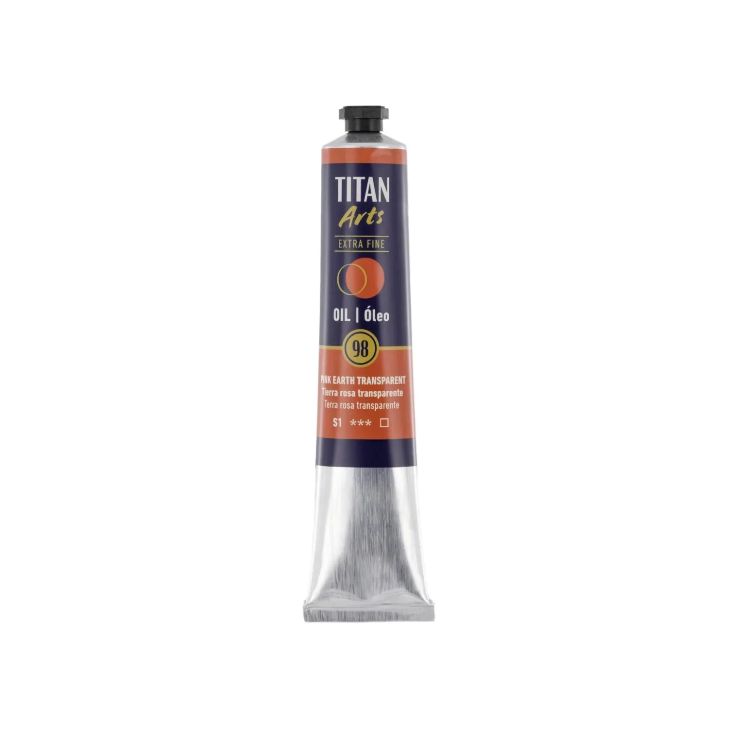 Extra Fino tubo 60 ml Tierra rosa transparente N 98