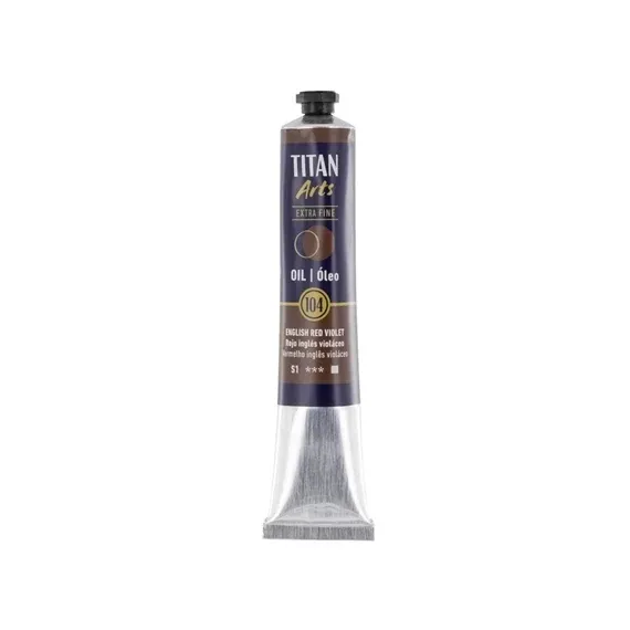 Extra Fino tubo 60 ml Rojo ingles violaceo N 104