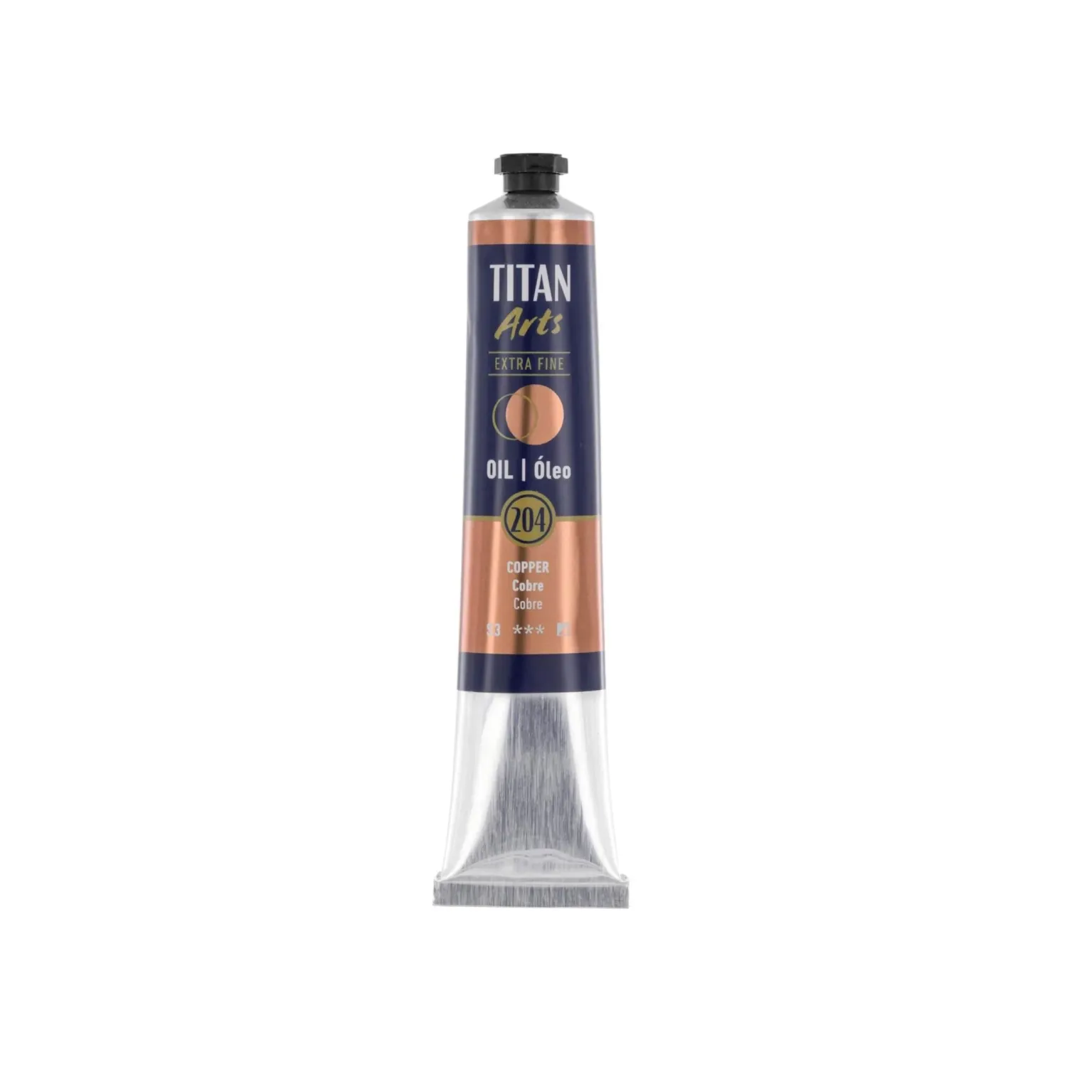 Extra Fino tubo 60 ml Cobre N 204