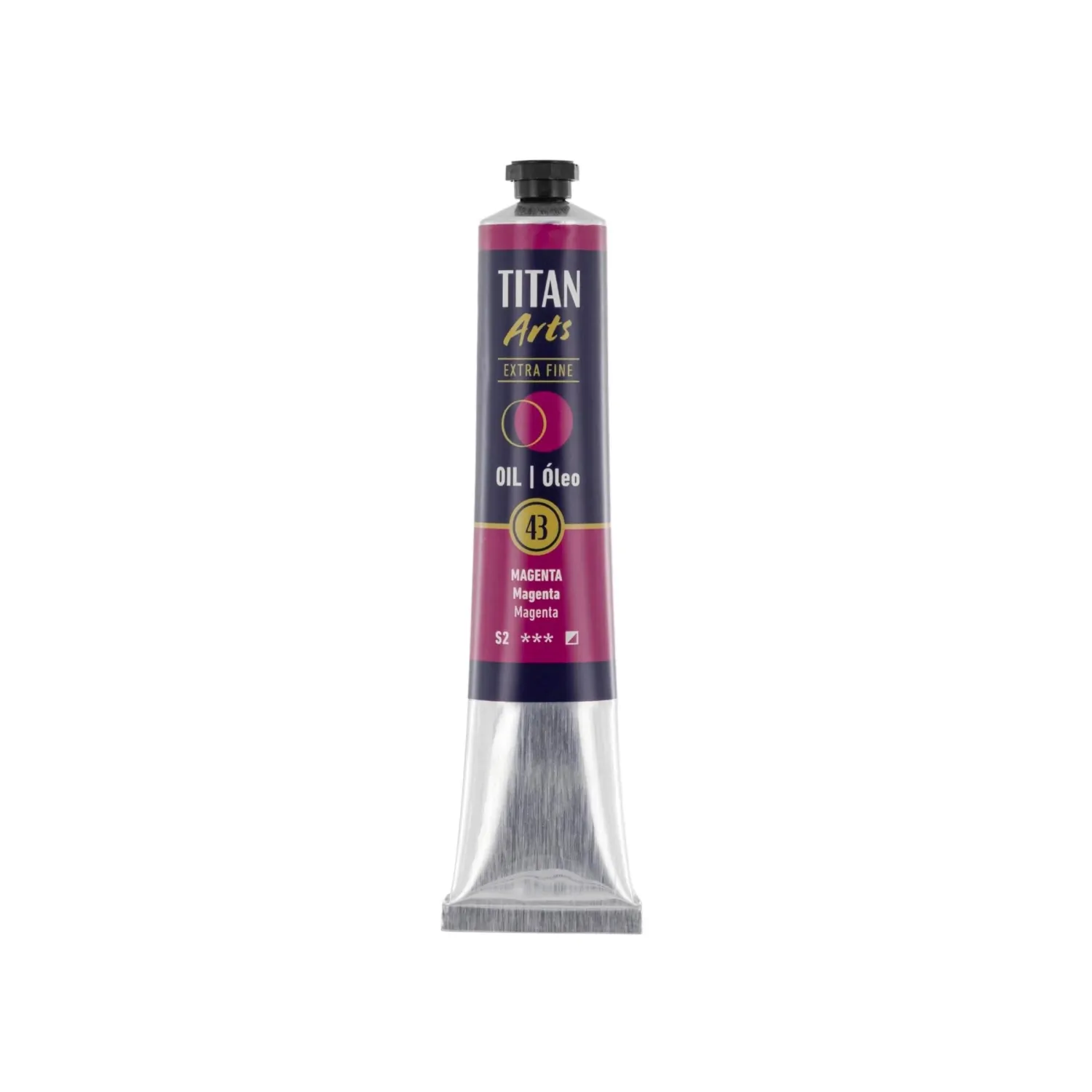 Extra Fino tubo 60 ml Magenta N 43