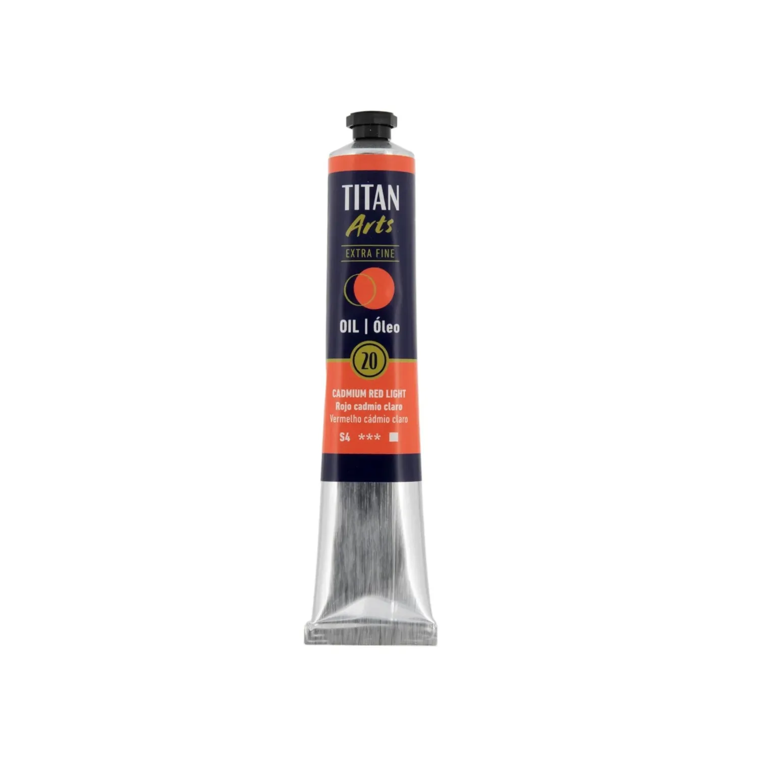 Extra Fino tubo 60 ml Rojo cadmio claro N 20