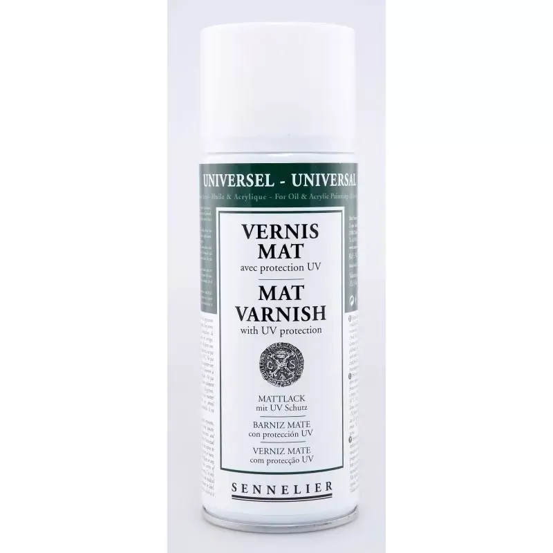 Barniz cuadros Sennelier 400ml mate en spray