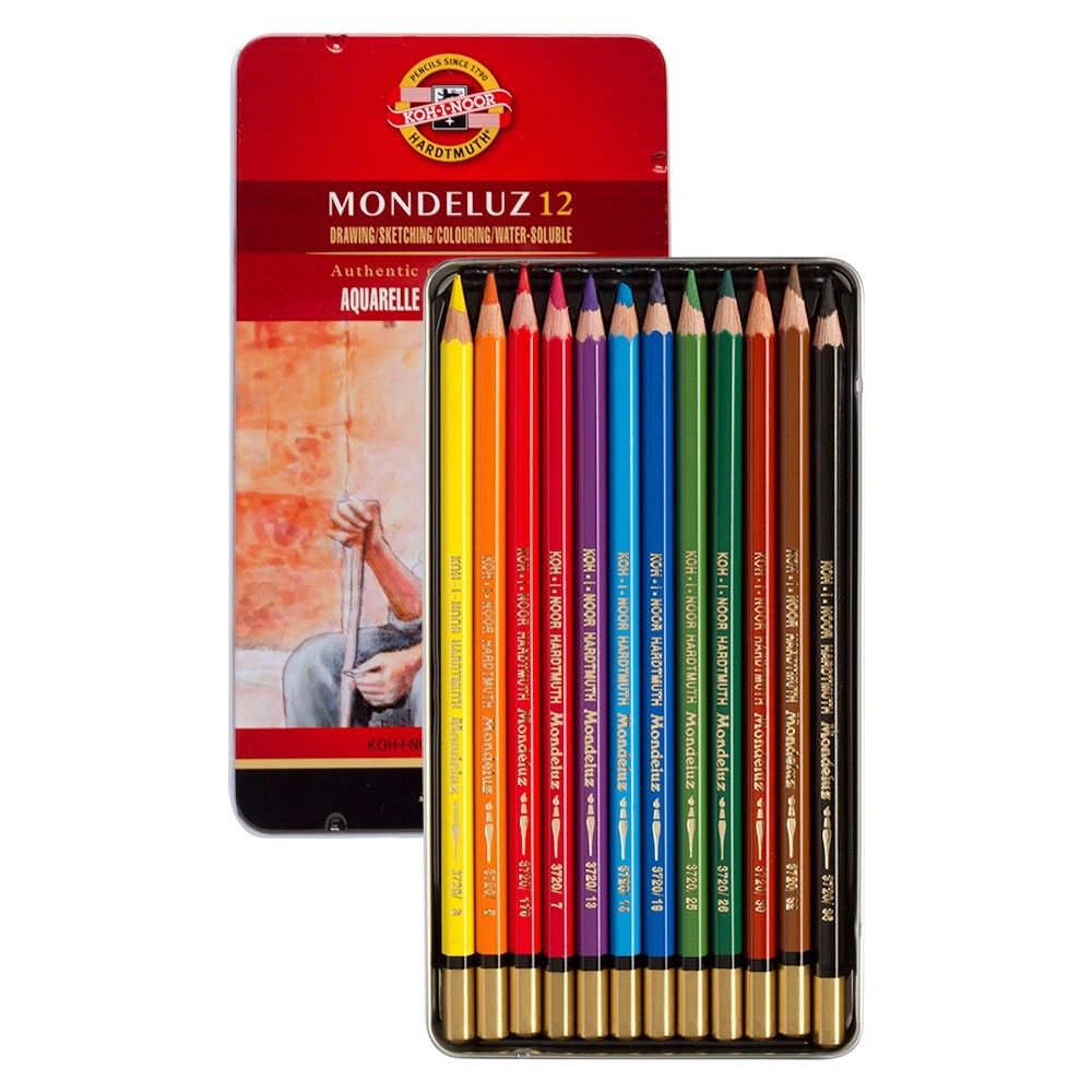 MONDELUZ CONJUNTO DE COLOR 12 AQUARELL