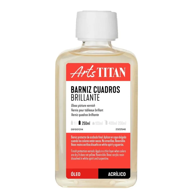 Barniz cuadros brillante 250 ml