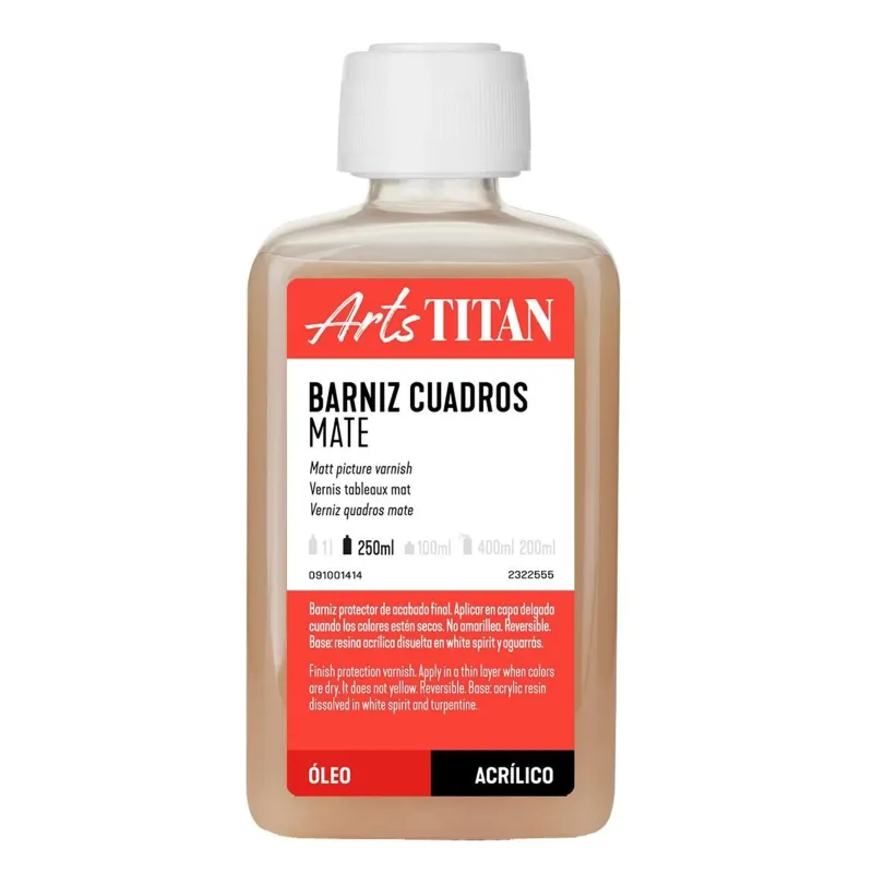 Barniz cuadros mate 250 ml