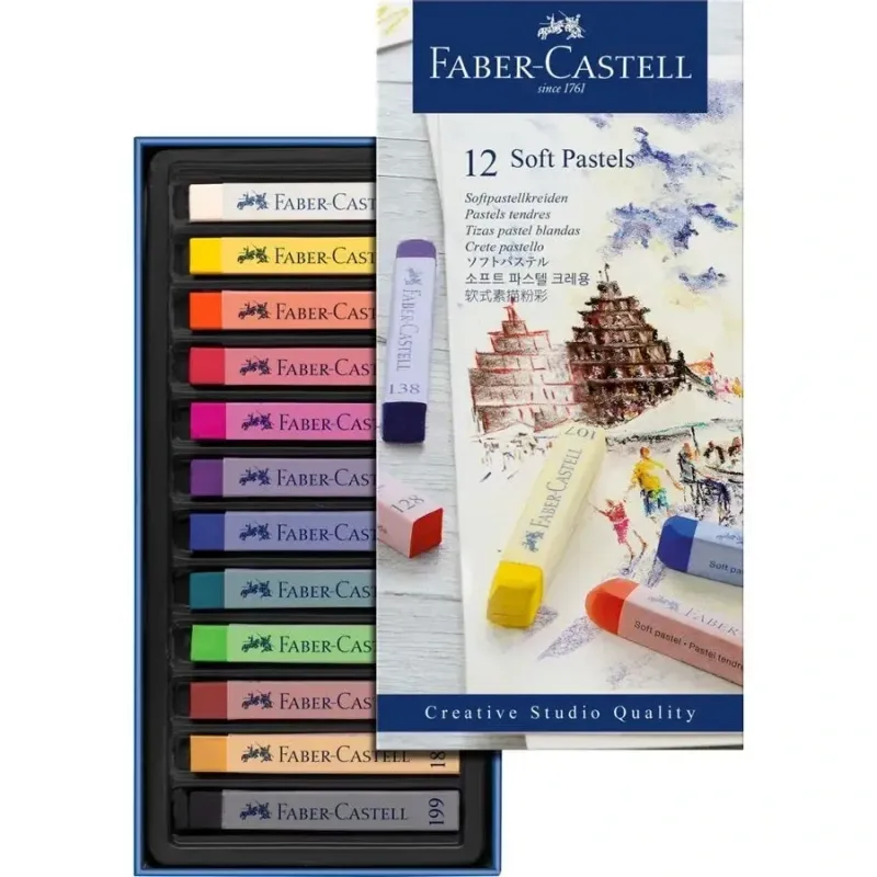 CAJA 12 SOFT PASTEL