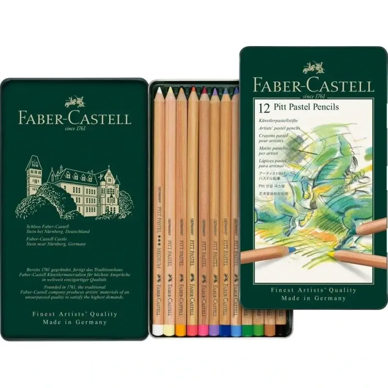 CAJA DE 12 PITT PASTEL