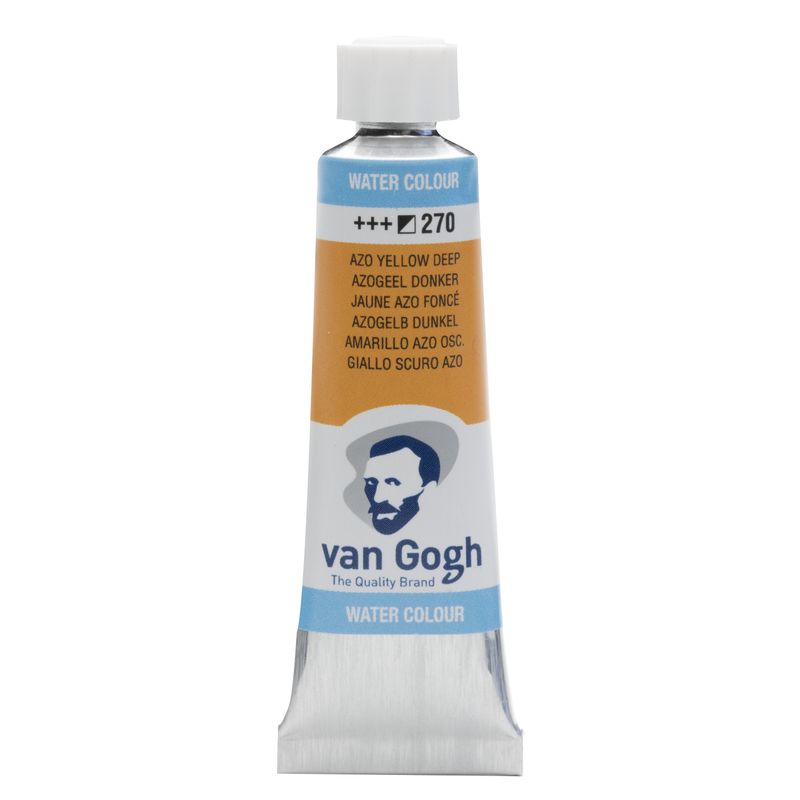 Van Gogh Acuarela Tubo 10 ml Amarillo Azo Oscuro 270