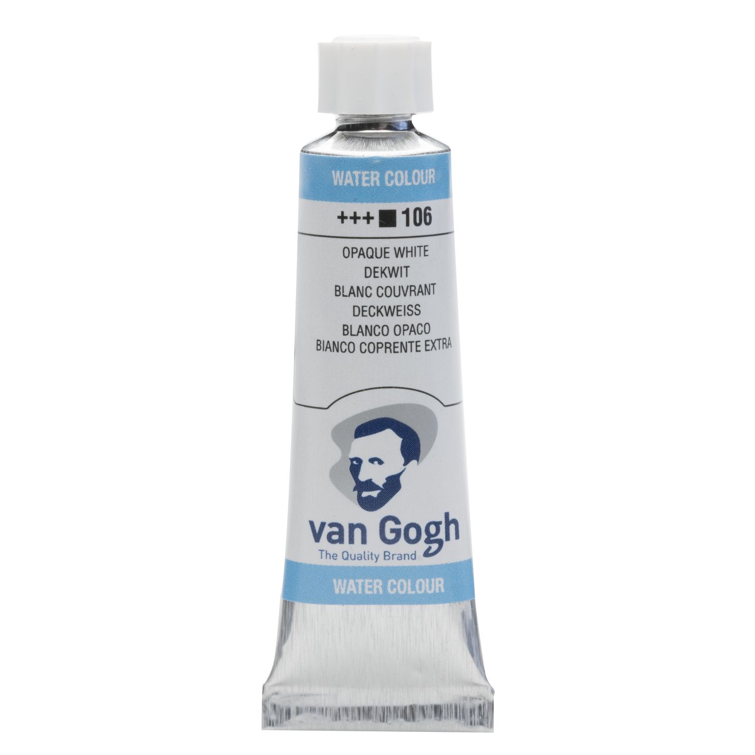 Van Gogh Acuarela Tubo 10 ml Blanco Opaco 106