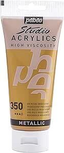 ACRILICO FINO STUDIO 100 ML ORO RICO Nº350