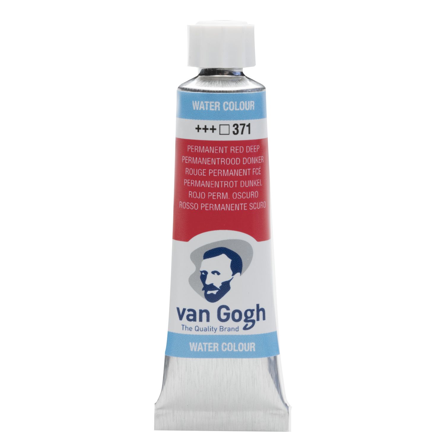 Van Gogh Acuarela Tubo 10 ml Rojo Permanente Oscuro 371