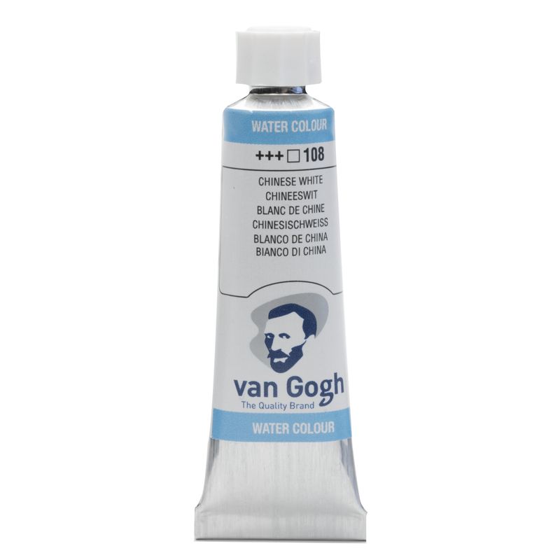 Van Gogh Acuarela Tubo 10 ml Blanco de China 108