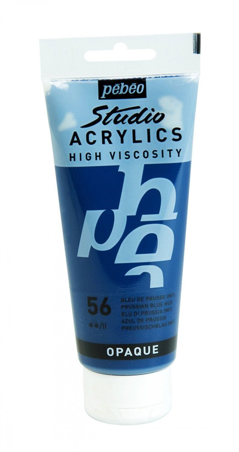 ACRILICO FINO STUDIO 100 ML AZUL DE PRUSIA IMITACION Nº56