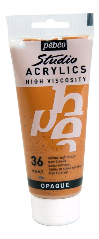 ACRILICO FINO STUDIO 100 ML SIENA NATURAL Nº36