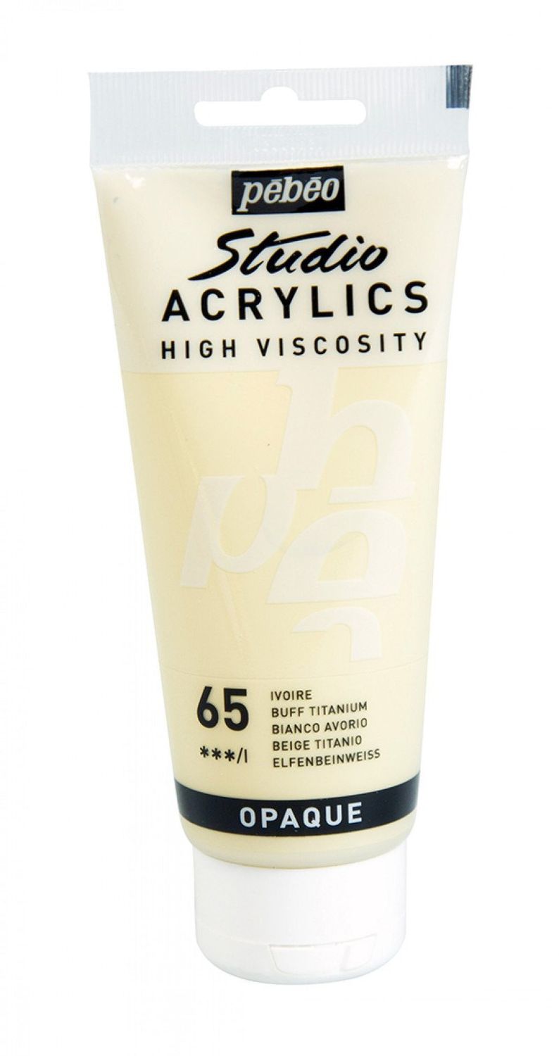 ACRILICO FINO STUDIO 100 ML MARFIL Nº65