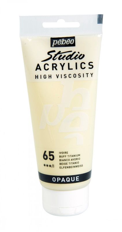 ACRILICO FINO STUDIO 100 ML MARFIL Nº65
