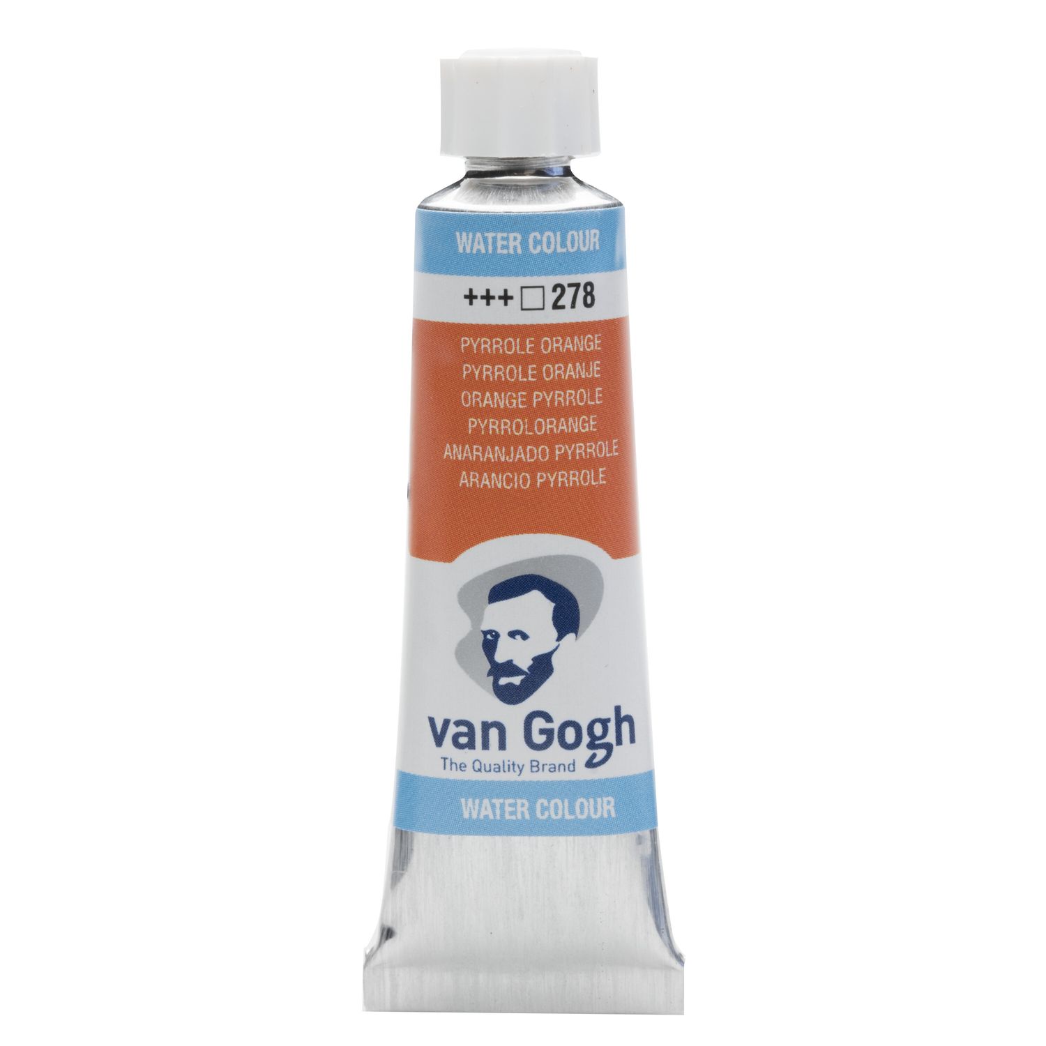 Van Gogh Acuarela Tubo 10 ml Anaranjado Pyrrole 278