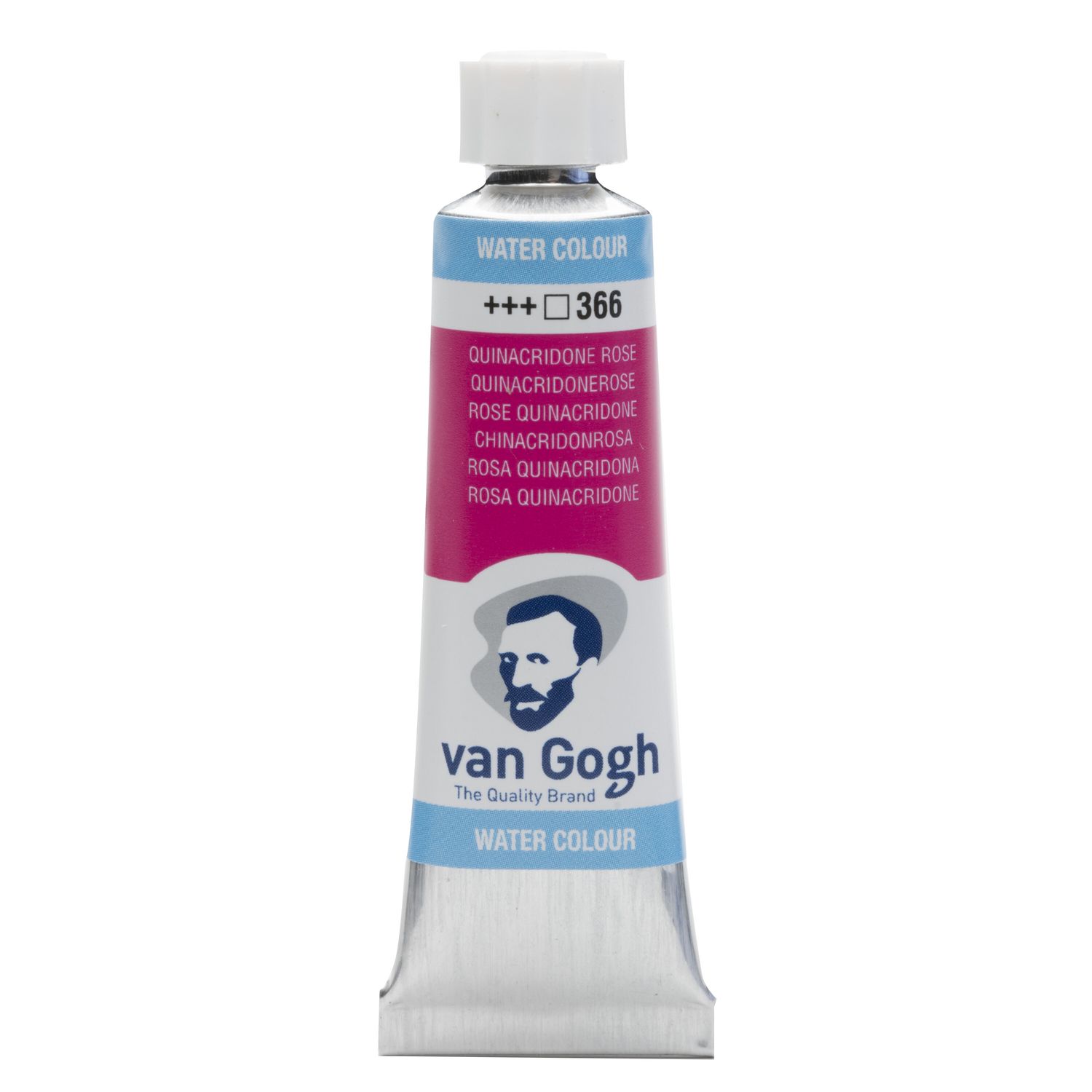 Van Gogh Acuarela Tubo 10 ml Rosa Quinacridona (Primario) 366