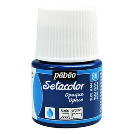 SETACOLOR OPACO 45 ML AZUL MEZCLILLA Nº84