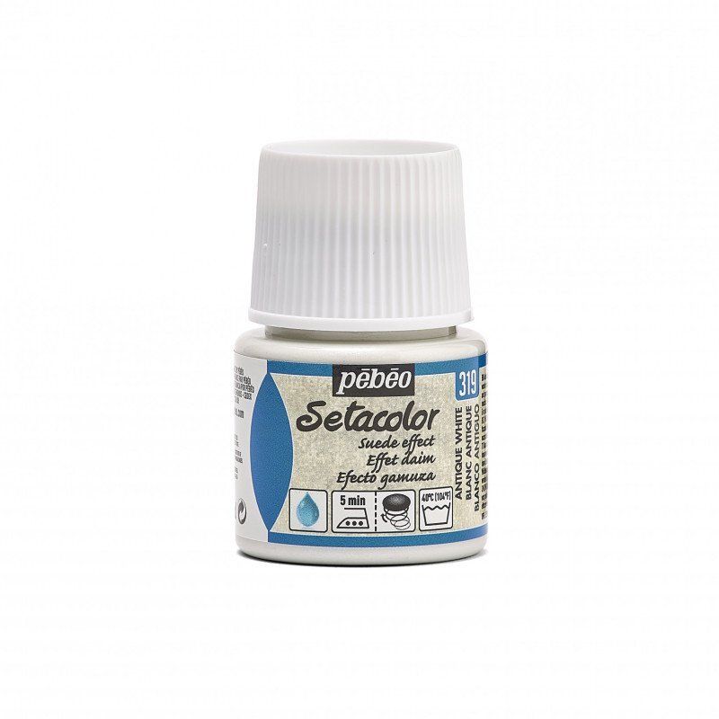 SETACOLOR OPACO EFECTO ANTE 45 ML BLANCO ANTIGUO Nº319