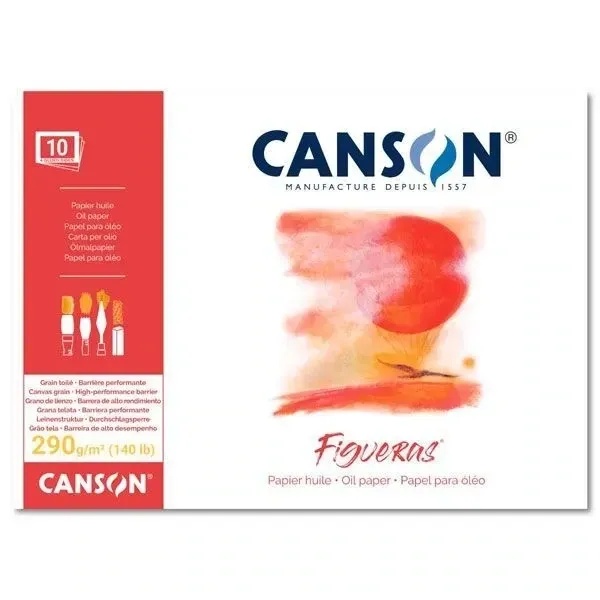 Bloc Canson Figueras oleo 33X41 Cm Bloc Canson Figueras oleo 33X41 Cm