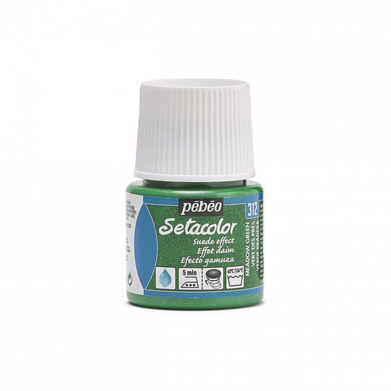 SETACOLOR OPACO EFECTO ANTE 45 ML VERDE DE LAS PRADERAS Nº312