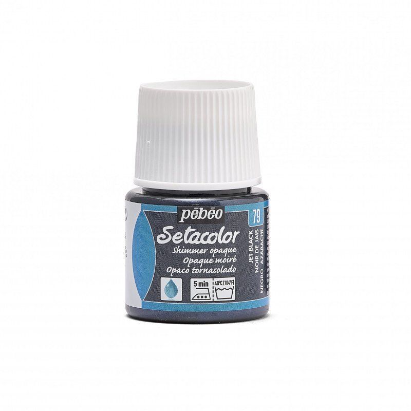 SETACOLOR OPACO 45 ML NEGRO AZABACHE TORNASOLADO Nº79