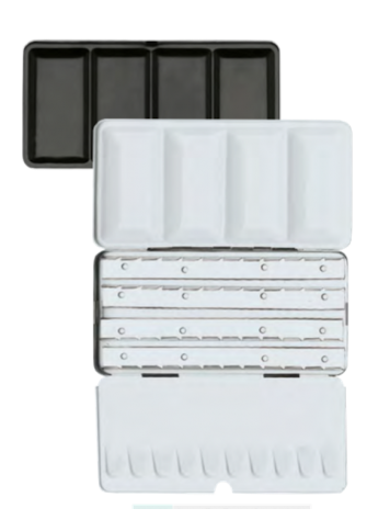 Caja vacía acuarela 48 pastillas Caja vacía acuarela 48 pastillas