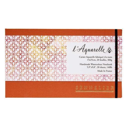 Cuaderno De Acuarela - 15 X 25 Cm - 20 Hojas - 300 G