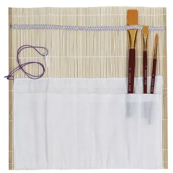PORTAPINCELES DE BAMBO 33cmx33cm