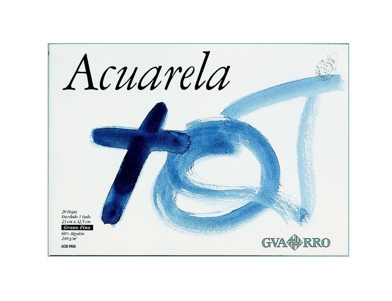 BLOC AQUARELA A4+ GRANO FINO