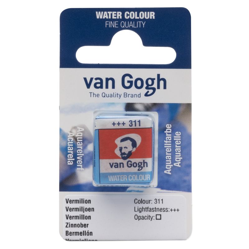 Van Gogh Acuarela Pastilla Bermell�n 311 Van Gogh Acuarela Pastilla Bermell�n 311