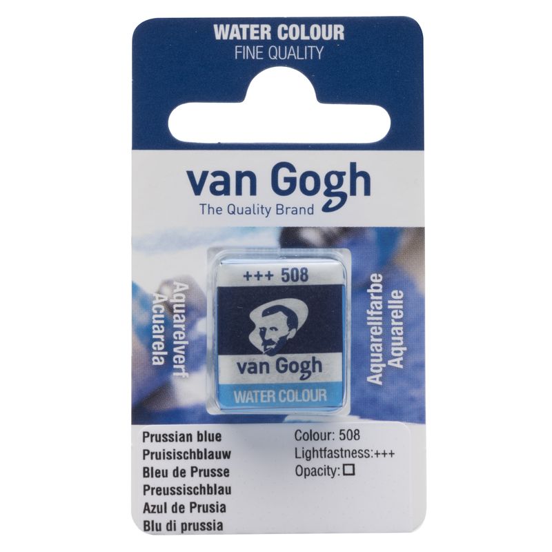 Van Gogh Acuarela Pastilla Azul de Prusia 508 Van Gogh Acuarela Pastilla Azul de Prusia 508