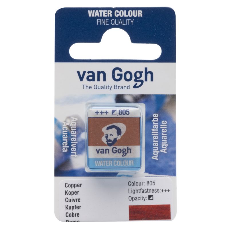 Van Gogh Acuarela Pastilla Cobre 805 Van Gogh Acuarela Pastilla Cobre 805