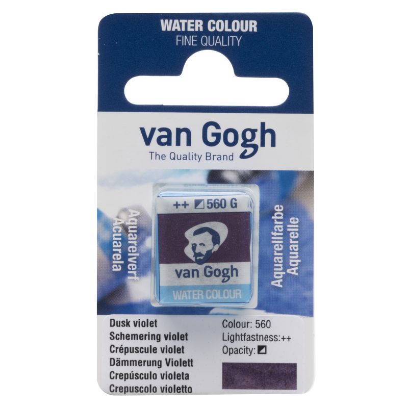 Van Gogh Acuarela Pastilla Crep�sculo Violeta 560 Van Gogh Acuarela Pastilla Crep�sculo Violeta 560