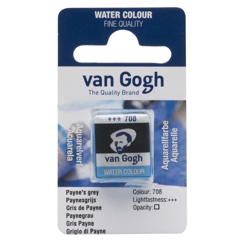Van Gogh Acuarela Pastilla Gris Payne 708 Van Gogh Acuarela Pastilla Gris Payne 708