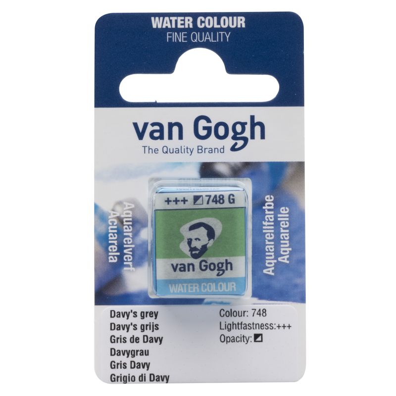 Van Gogh Acuarela Pastilla Gris Davy 748 Van Gogh Acuarela Pastilla Gris Davy 748