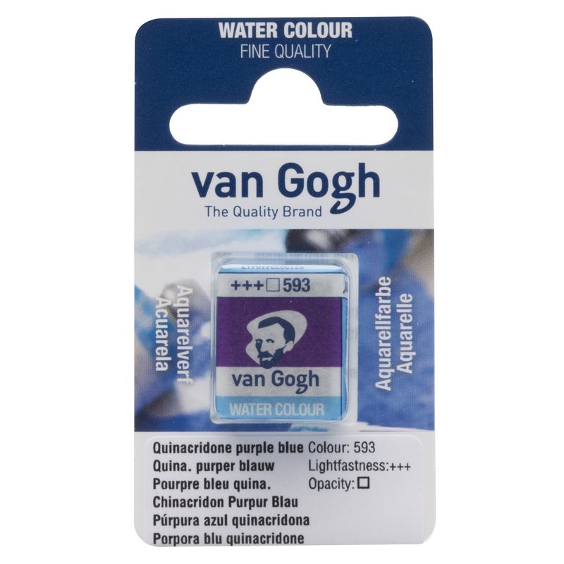 Van Gogh Acuarela Pastilla P�rpura Quinacridona Azulado 593 Van Gogh Acuarela Pastilla P�rpura Quinacridona Azulado 593